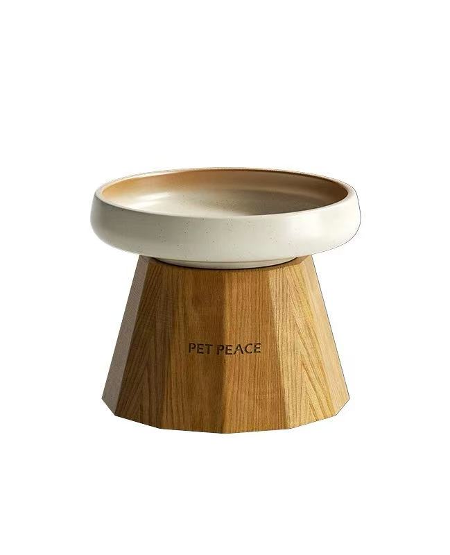 Pet Peace ceramic pet bowl set