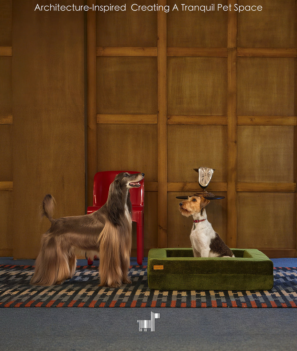 Architectural Modern Pet Bed