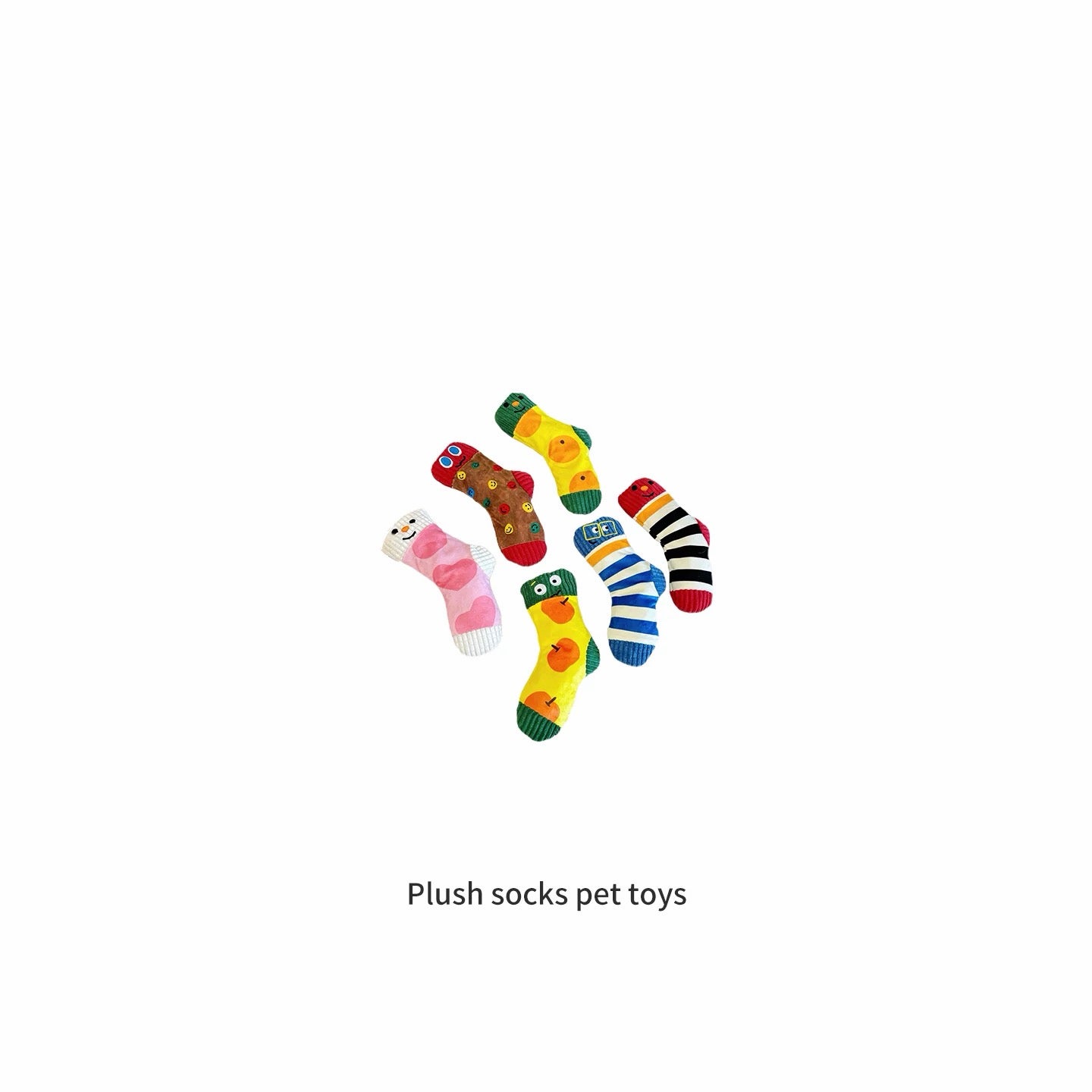 Plush Sock Treat Toy for Pets