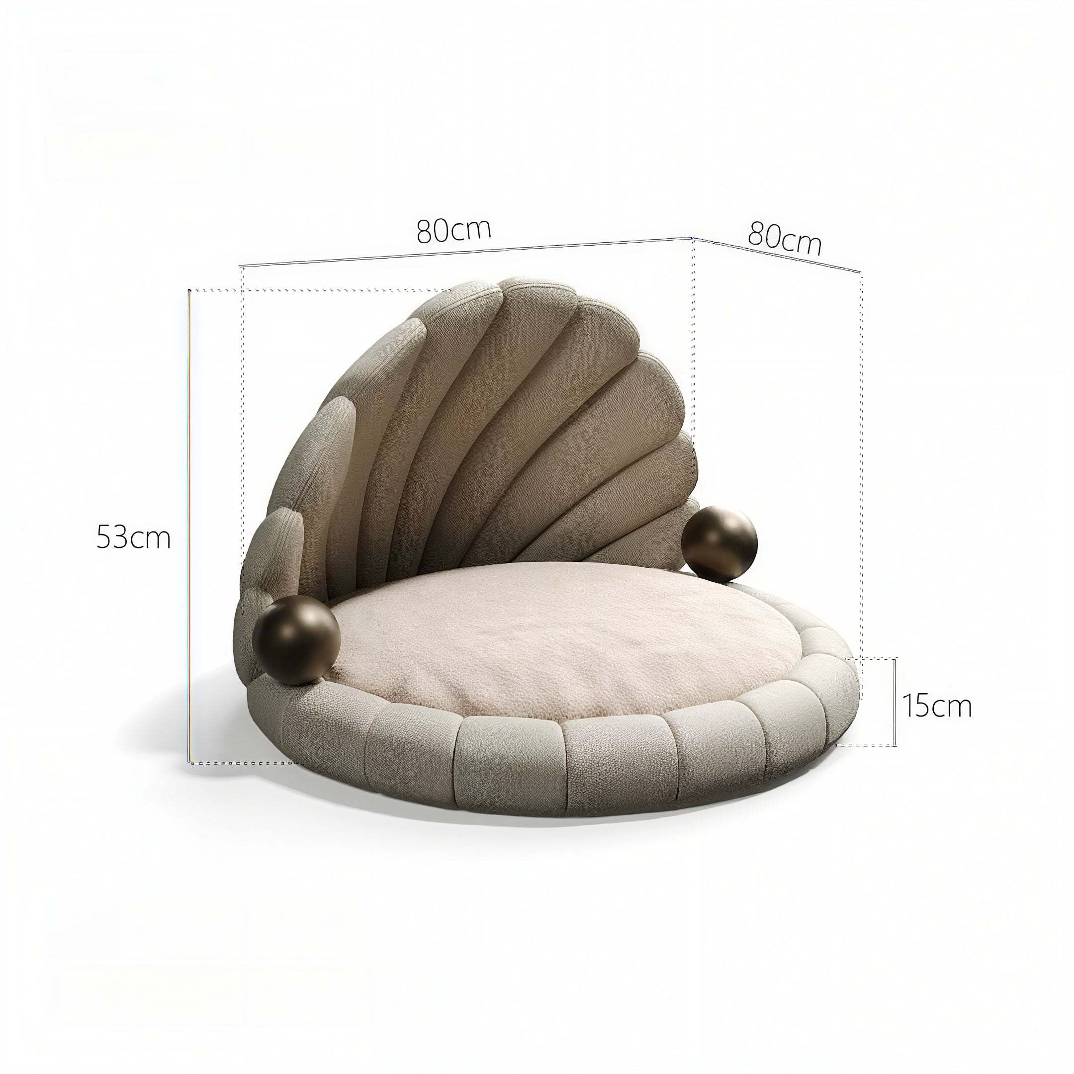 Luna Shell Luxury Pet Bed