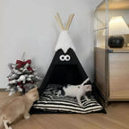 Snow-Cap Teepee Open-Style Pet Tent