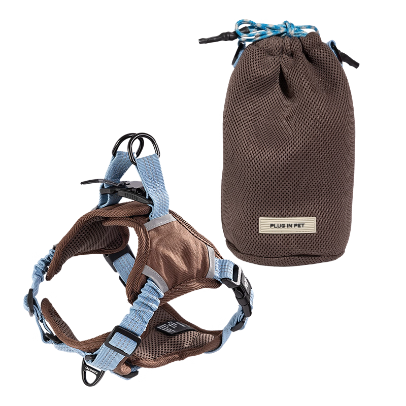 PLUG-IN PET Color-Block Outdoor Harness