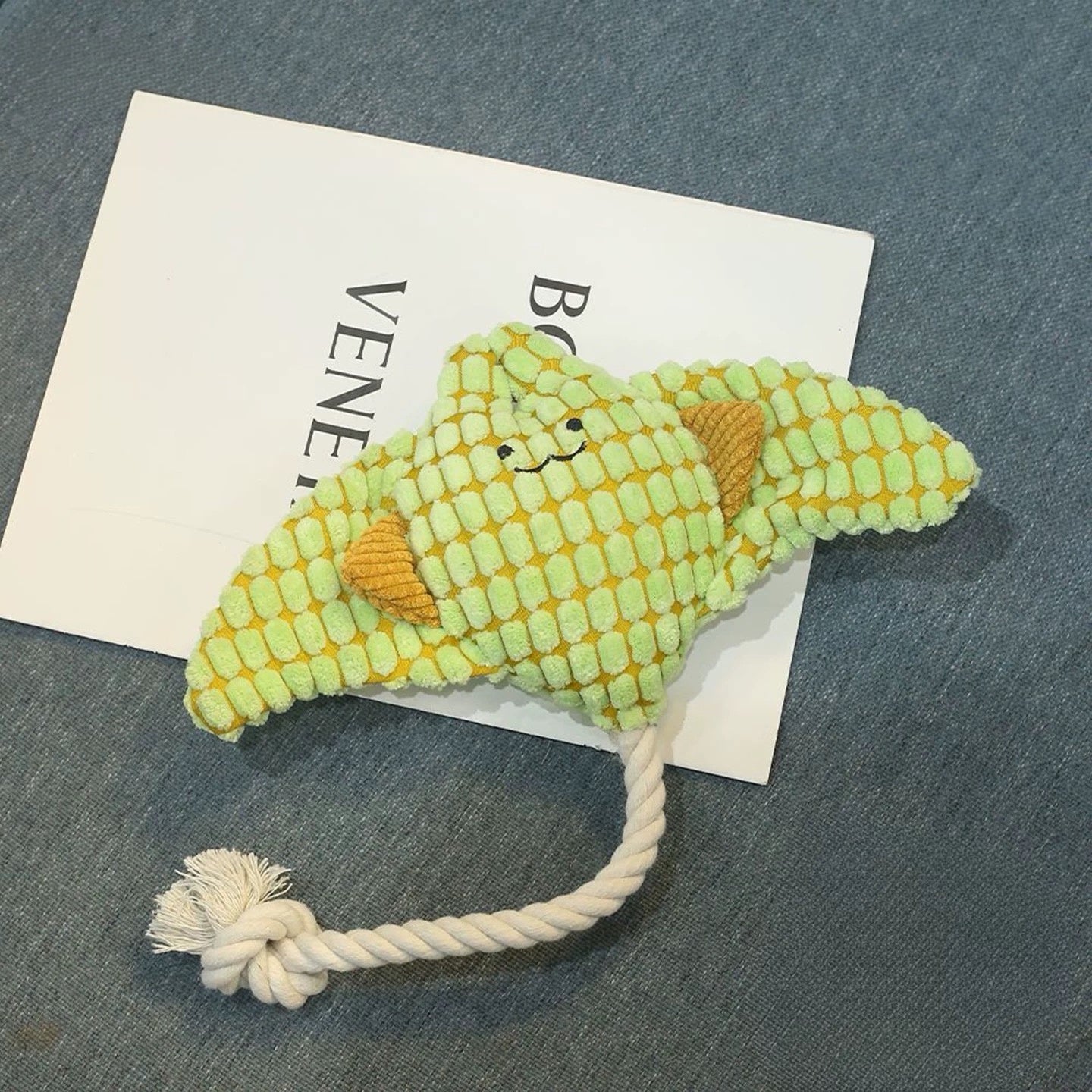 Stingray Plush Chew Toy