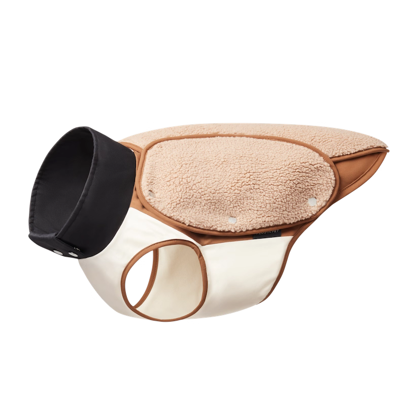 Plug In Pet Detachable Warm-Layer Color-Block Pet Jacket