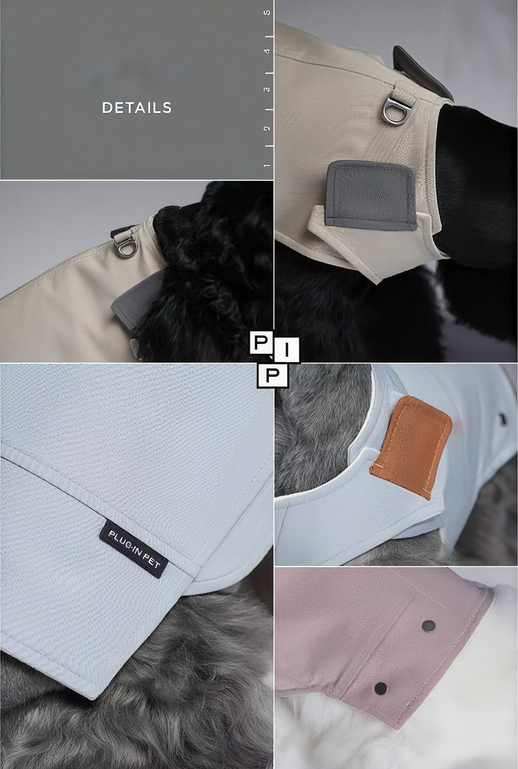 Plug In Pet “Power Armor” Functional Pet Harness Jacket – Winter & Autumn Wear