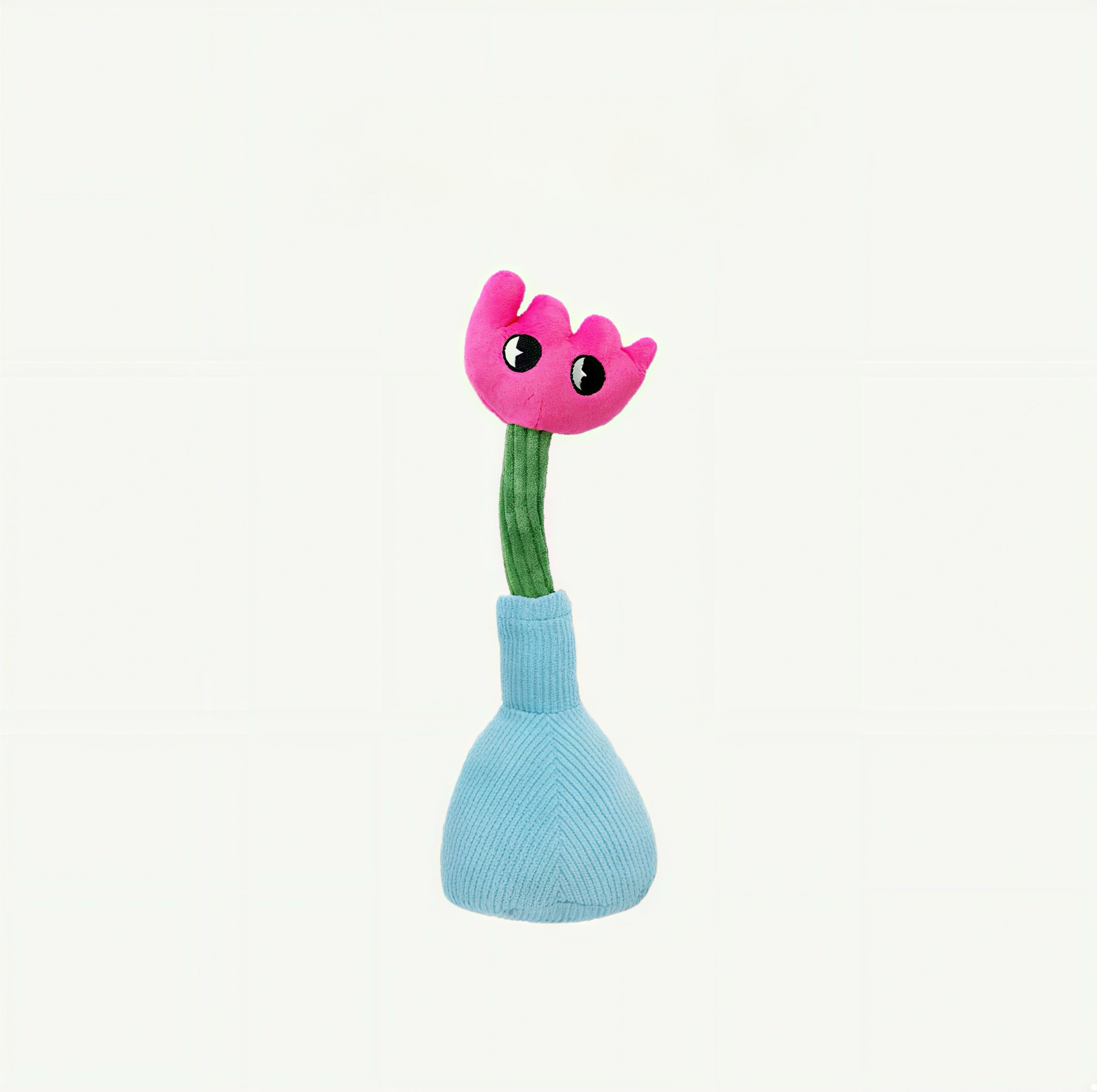 Modern Plush Vase Dog Toy