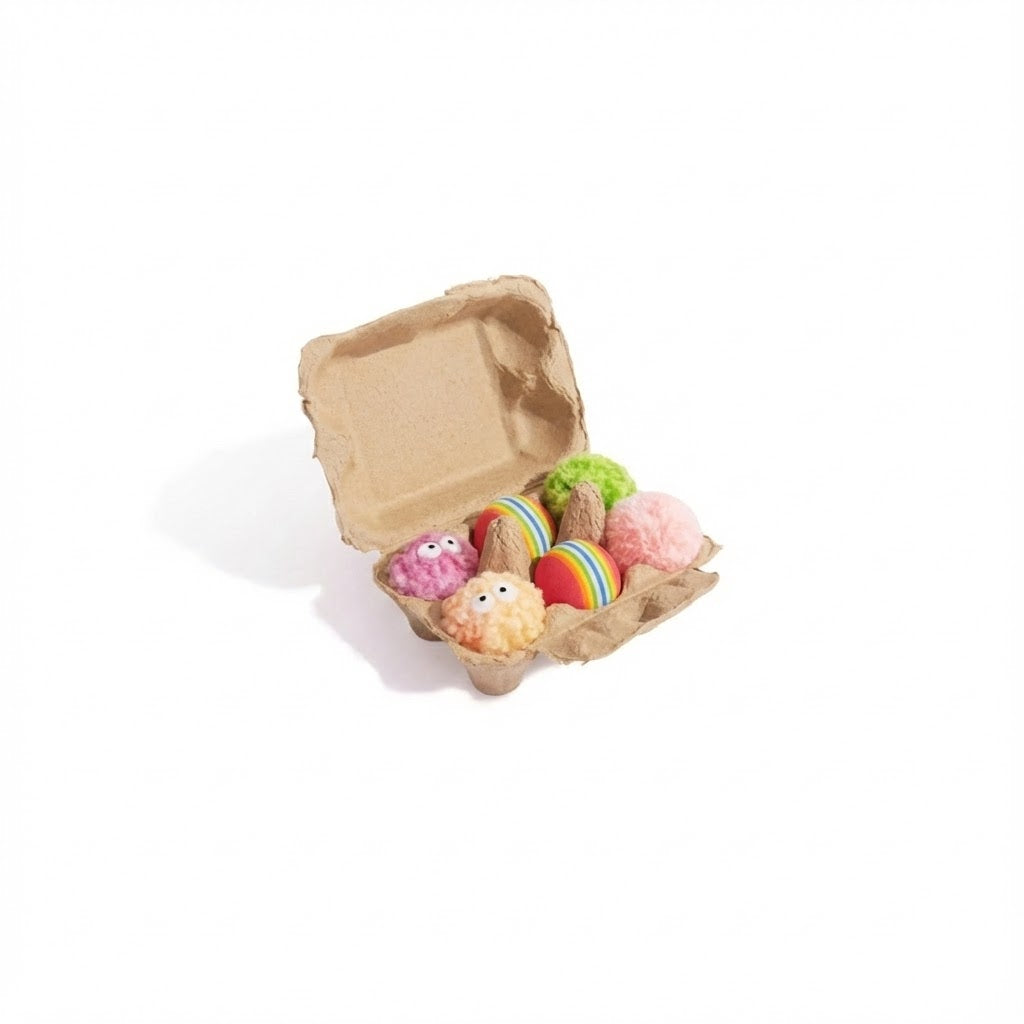 Egg Ball Cat Toy
