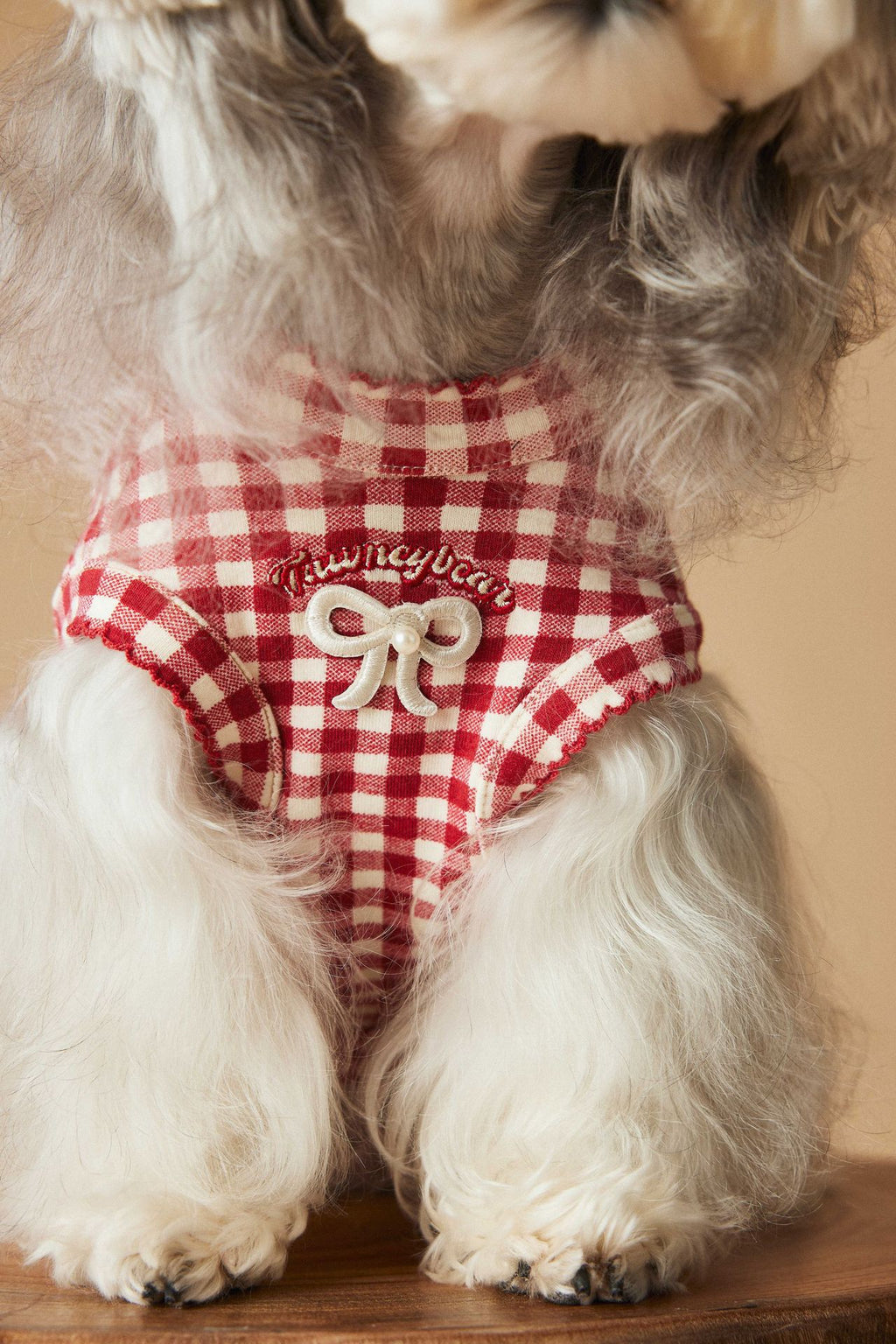 TawneyBear Gingham Vest