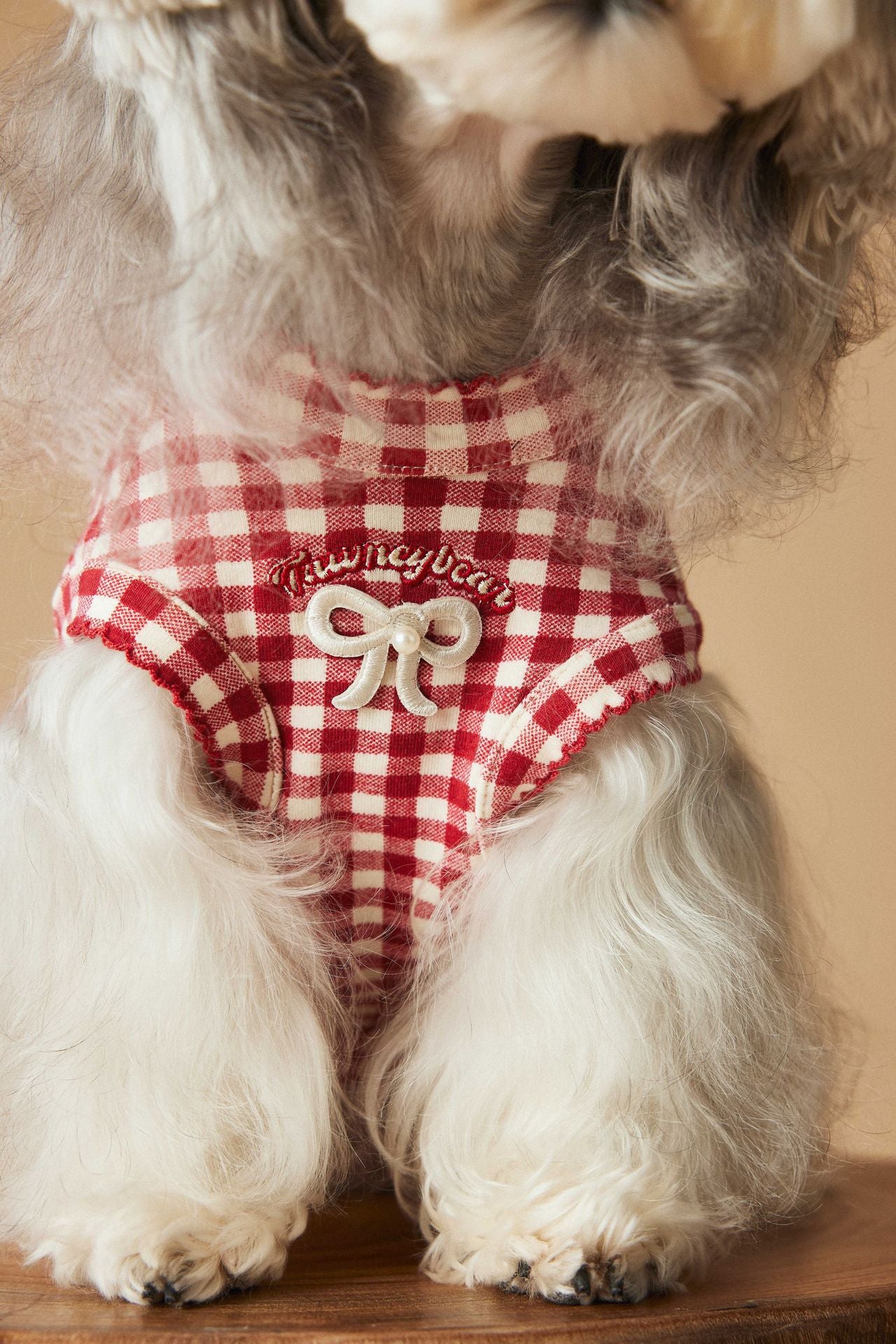 TawneyBear Gingham Vest