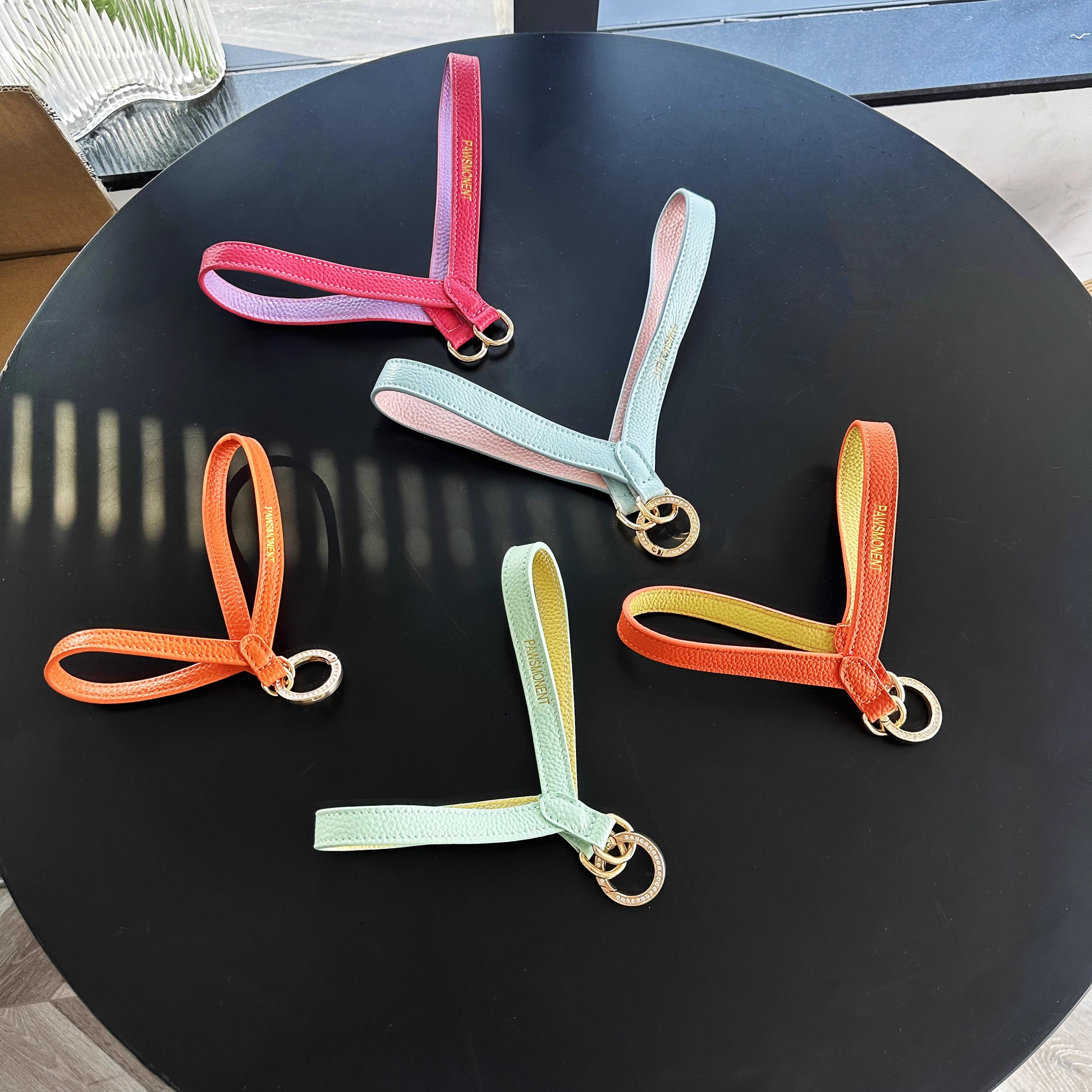 PAWSMOMENT Lili Leather Dog Harness