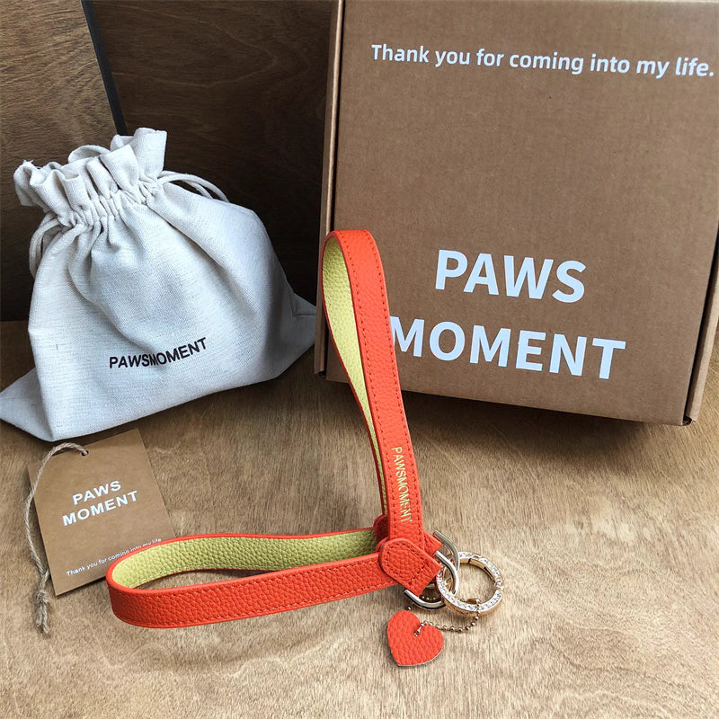 PAWSMOMENT Lili Leather Dog Harness
