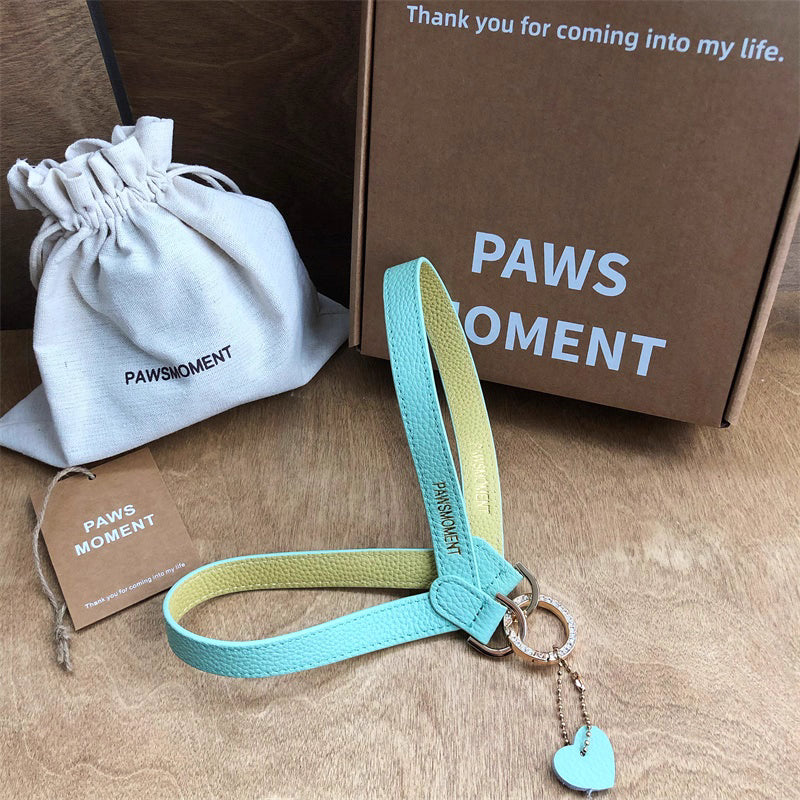 PAWSMOMENT Lili Leather Dog Harness