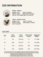 KyawKyaw Cream & Brown Color-Block Knit Dog Sweater