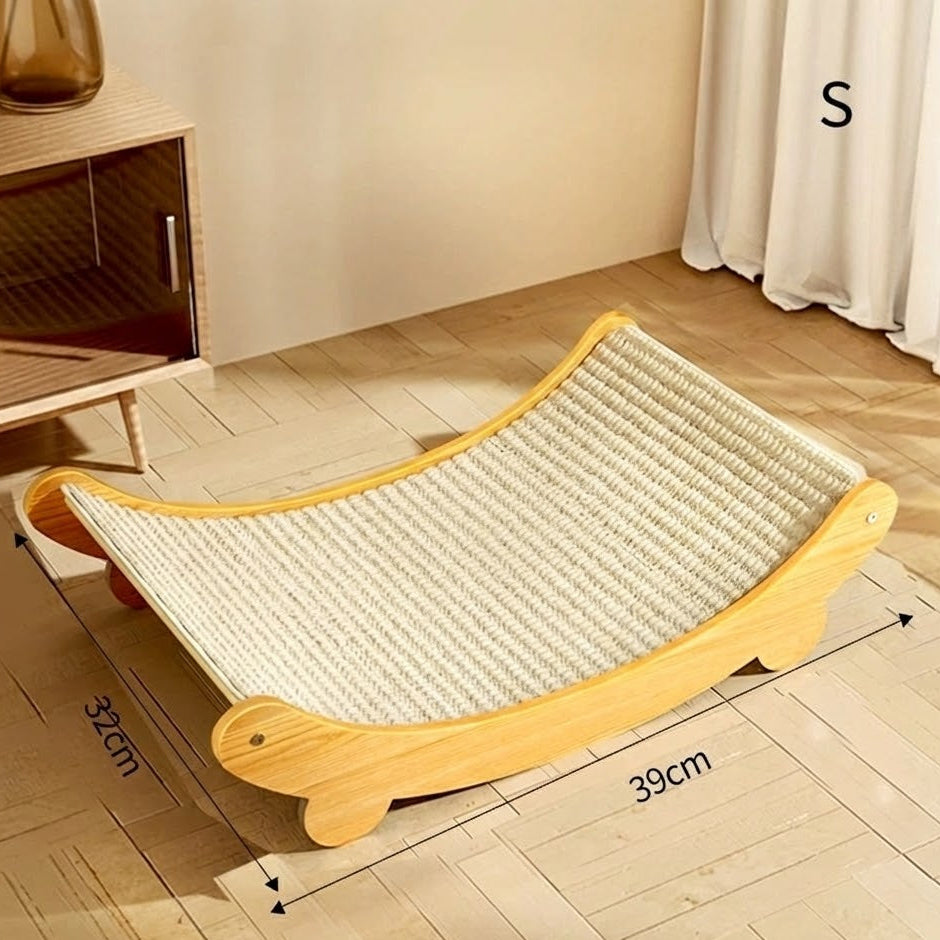 Curved Sisal Cat Lounger