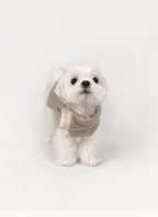 KyawKyaw Oatmeal Wool-Blend Pet Coat