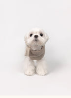 KyawKyaw Oatmeal Wool-Blend Pet Coat