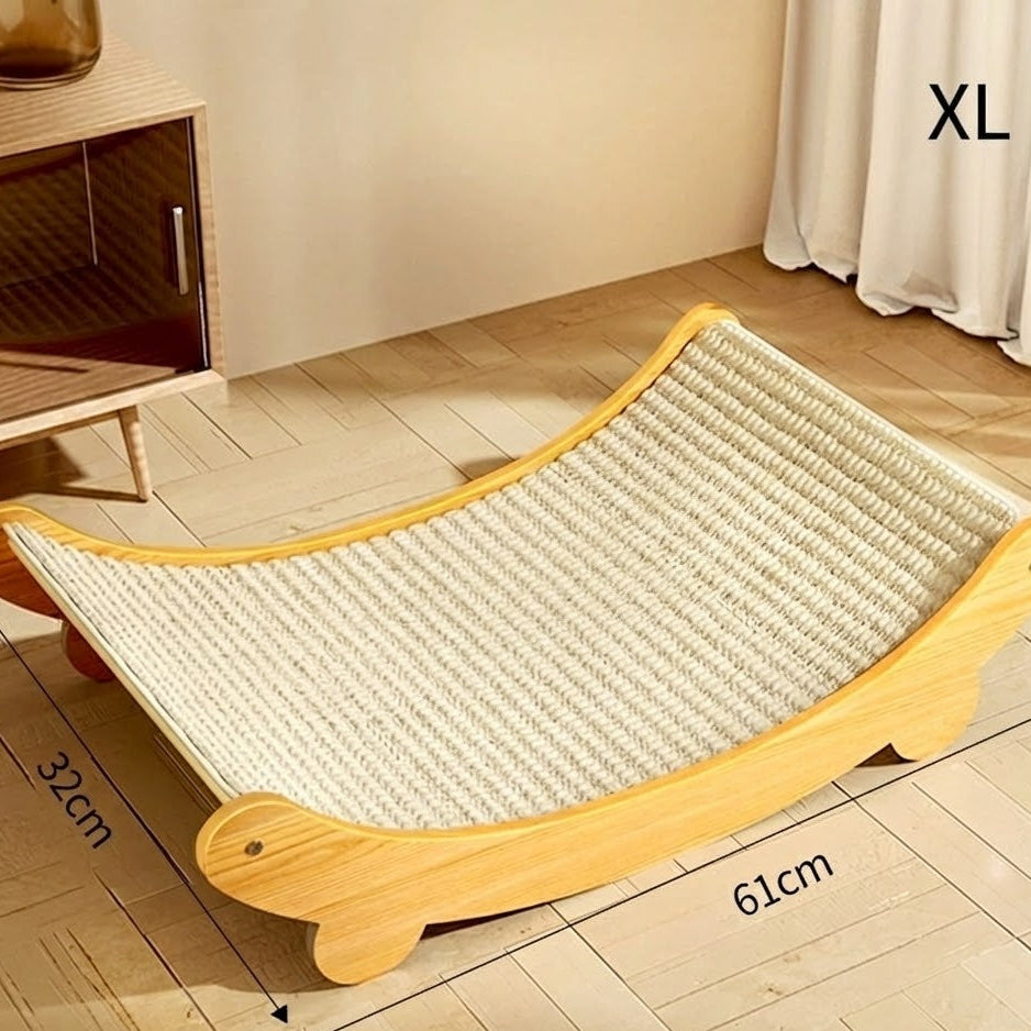 Curved Sisal Cat Lounger