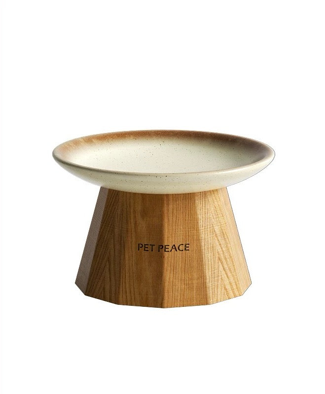 Pet Peace ceramic pet bowl set