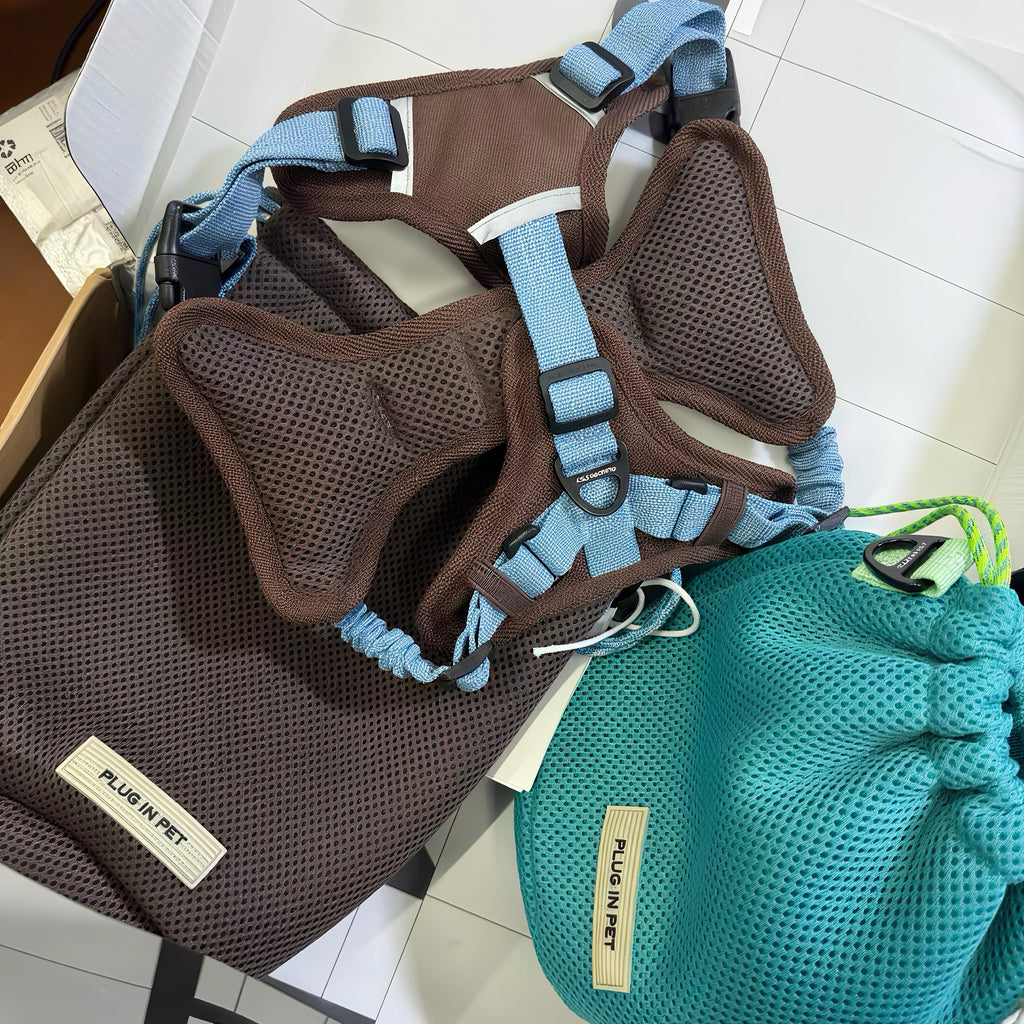 PLUG-IN PET Color-Block Outdoor Harness