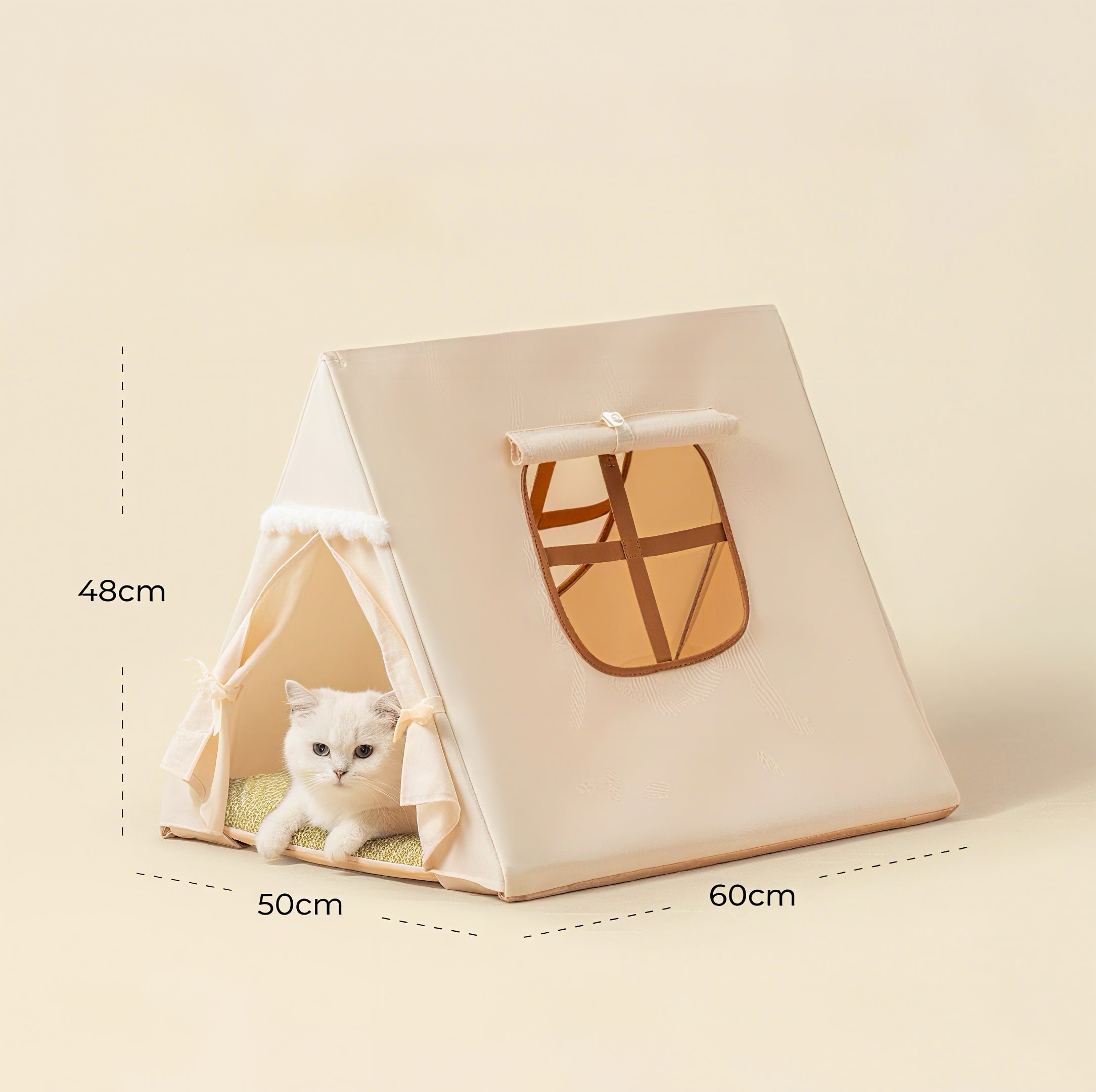 Minimal Foldable Pet Tent Bed